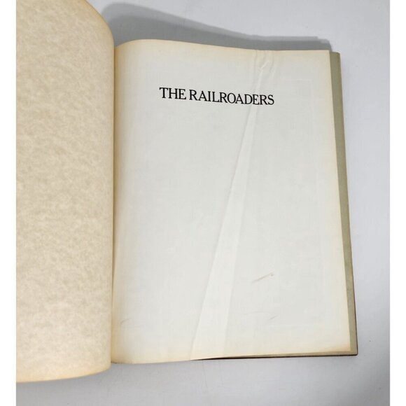 The Railroaders Old West Series Time-Life Books Hardcover By Keith Wheeler VTG - Picture 3 of 12